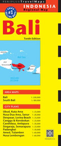 Bali Travel Map Tenth Edition - MPHOnline.com