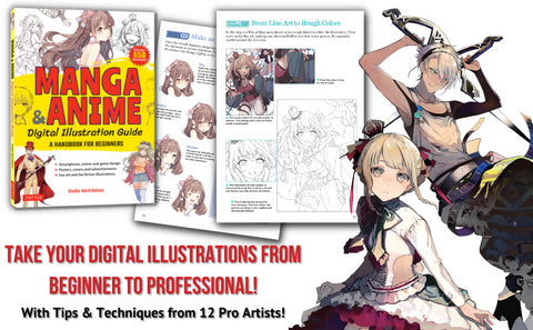 Manga & Anime Digital Illustration Guide: A Handbook for Beginners - MPHOnline.com