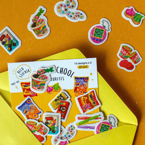Stickers DS07 After- School Favorites