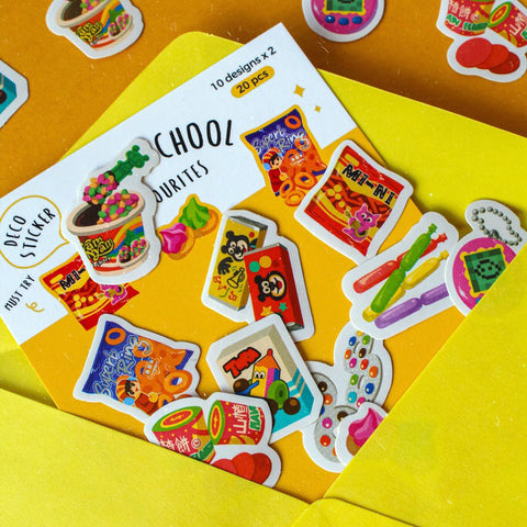 Stickers DS07 After- School Favorites