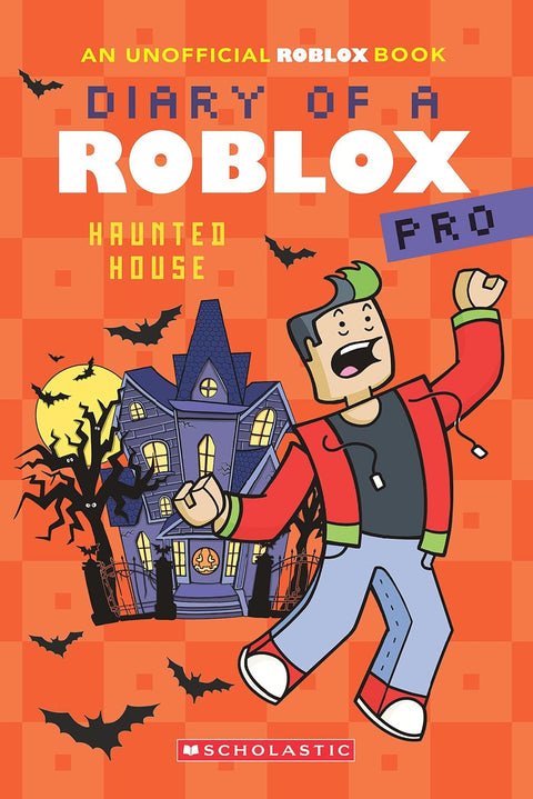 Ari, Zeke, and Jez just can't ignore a challenge from the school bully, Tripp. There can't really be a haunted house in Blockville... right? Join Ari Avatar and friends in HAUNTED HOUSE, the 9th DIARY OF A ROBLOX PRO book! Now at MPHOnline.com.