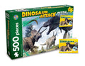 Dinosaur Attack (500-piece Jigsaw Puzzle & Fact Book) - MPHOnline.com