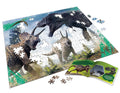 Dinosaur Attack (500-piece Jigsaw Puzzle & Fact Book) - MPHOnline.com