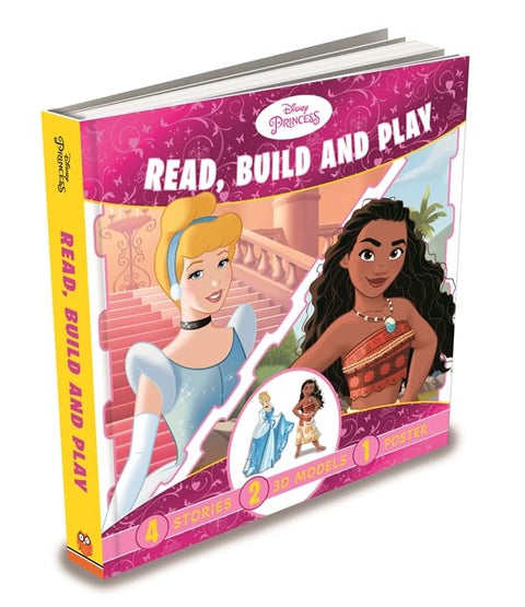 Disney Princess: Cinderella and Moana Premium Build, Read & Play - MPHOnline.com