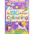 My Big Bumper Magical Unicorn & Princess Colouring - MPHOnline.com