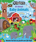 FunFacts: Explore Baby Animal Lift-the-Flap BookBoard Book with Over 50 Flaps to Lift! - MPHOnline.com