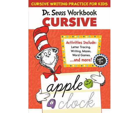 Dr. Seuss Cursive Workbook - MPHOnline.com