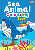 Sea Animal Colouring Book - MPHOnline.com