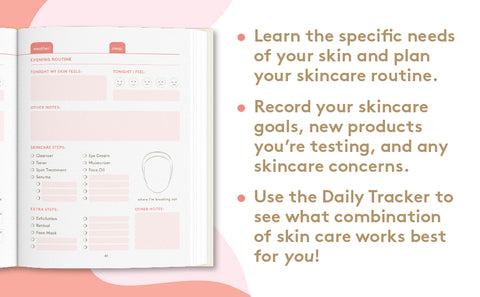 Daily Skincare Journal : From Testing New Products to Tracking Your Daily Routine, Your Guide to the Best Skin Ever! - MPHOnline.com