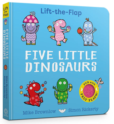 Five Little Dinosaurs: A Felt Flaps Book - MPHOnline.com