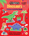 FunFacts Dinosaurs Sticker Activity Book - MPHOnline.com