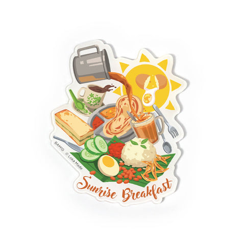Fridge Magnet BAM10 Malaysia’s All-Day Breakfast