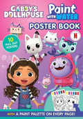 Gabby's Dollhouse Paint with Water Poster Book - MPHOnline.com