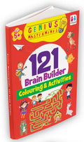 Genius Masterminds 121 Brain Builder Colouring & Activities - MPHOnline.com