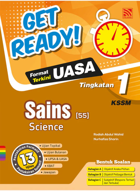 Get Ready! UASA (2024) Sains Tingkatan 1 - MPHOnline.com