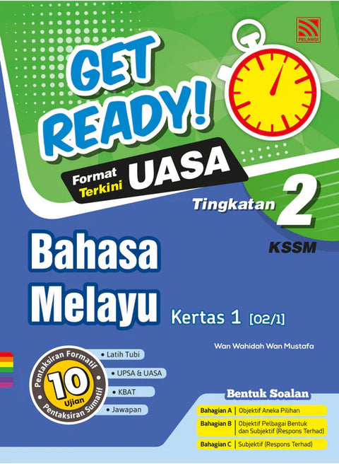 Get Ready! UASA (2024) Bahasa Melayu Tingkatan 2 (Kertas 1) - MPHOnline.com
