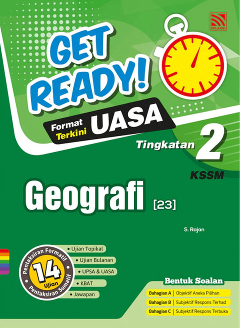 Get Ready! UASA (2024) Geografi Tingkatan 2 - MPHOnline.com
