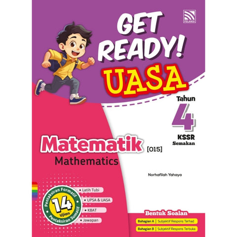 Get Ready! UASA 2024 Matematik Tahun 4 - MPHOnline.com