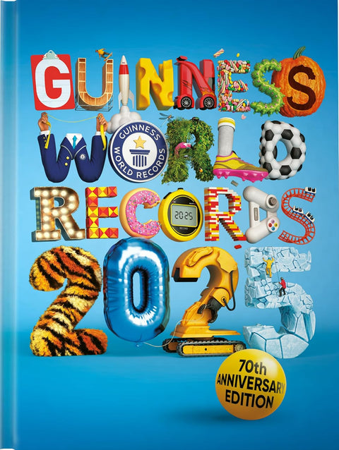 Guinness World Records 2025 (70th Anniversary Edition) - MPHOnline.com