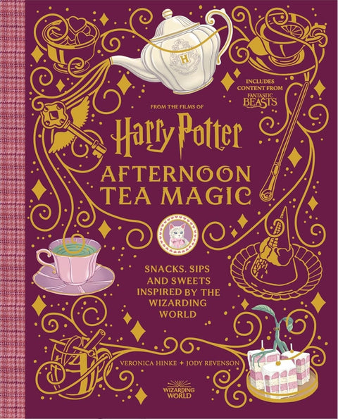 Harry Potter: Afternoon Tea Magic: Snacks, Sips and Sweets Inspired by the Wizarding World (Official Harry Potter Cookbooks) - MPHOnline.com