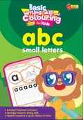 Basic Writing Skill and Colouring: abc Small Letters - MPHOnline.com
