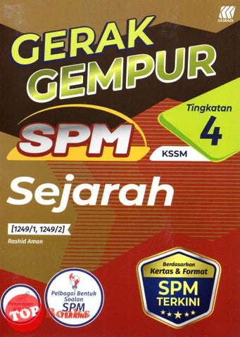 Gerak Gempur SPM Sejarah Ting. 4 - MPHOnline.com