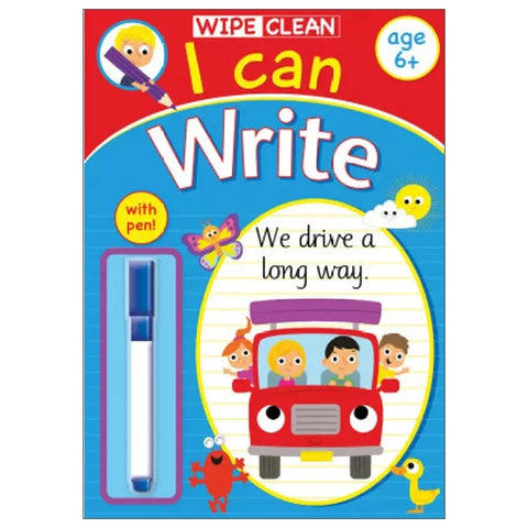 Wipe Clean 6+ I Can Write - MPHOnline.com