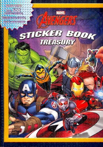 Marvel Avengers Sticker Book Treasury - MPHOnline.com