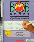 Bob Books: Sight Words - Kindergarten and First Grade (Wipe-Clean Workbook) - MPHOnline.com