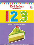 Kad Imbas Pertama Saya 123 :  Nombor 1-20, Bentuk Dan Warna - MPHOnline.com