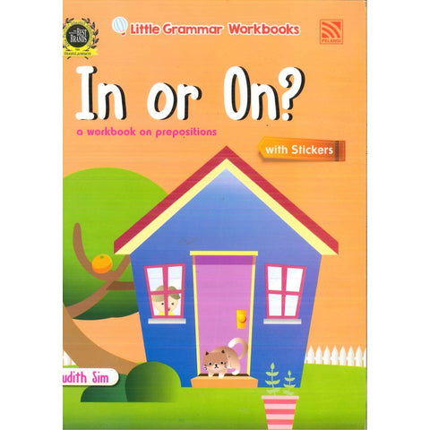 Little Grammar Workbooks With Stickers - In Or On ? - MPHOnline.com