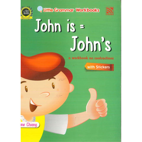 Little Grammar Workbooks With Stickers - John Is = John'S - MPHOnline.com