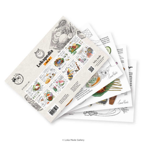 Postcard Set MSPS12 Lokapedia Postcard Collectible Set 2 (8in1)