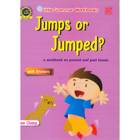 Little Grammar Workbooks With Stickers - Jumps Or Jumped? - MPHOnline.com