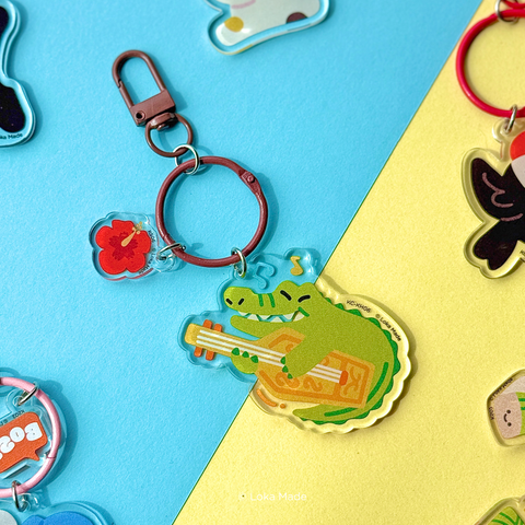 KC-KH06 Keyring Kawan-Haiwan: Crocodile