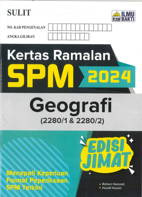 Kertas Ramalan SPM Geografi '24