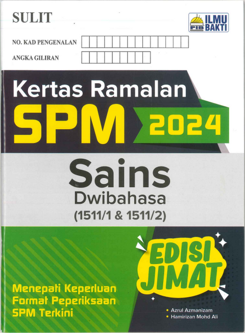 Kertas Ramalan SPM Sains (Dwibahasa) '24