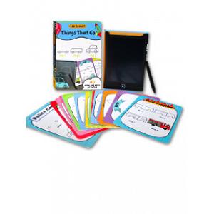 LCD Tablet & Flashcard -Things that Go - MPHOnline.com