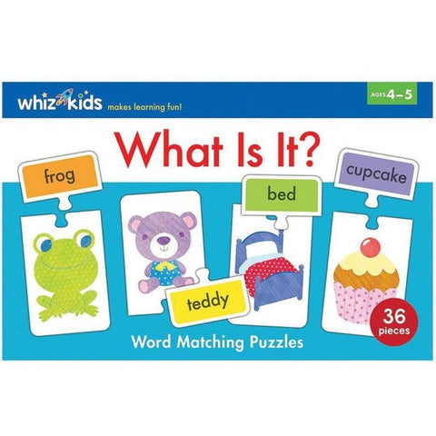 Whiz Kids Word Puzzle: What Is It? (Ages 4-5) - MPHOnline.com