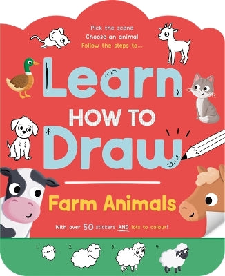 Flip and Draw - Learn How to Draw: Farm Animals - MPHOnline.com