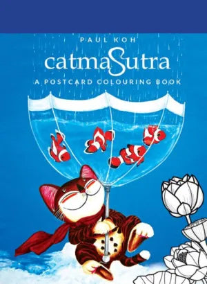 Catmasutra - Postcard Colouring Book - MPHOnline.com