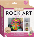 Craftmaker Rock Art: Neon Owl - MPHOnline.com