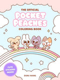 The Official Pocket Peaches Coloring Book: Cozy Coloring and Cute Stickers - MPHOnline.com