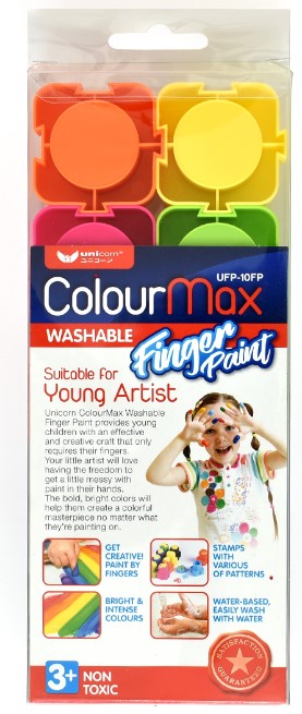 UNICORN UFP-10FP Washable Finger Paint - MPHOnline.com