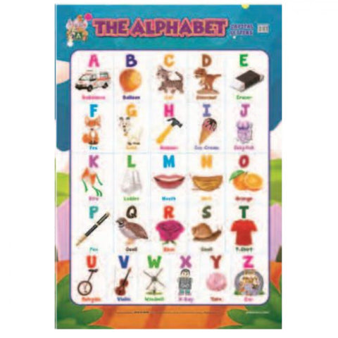 CHARTS THE ALPHABET CAPITAL LETTERS - MPHOnline.com