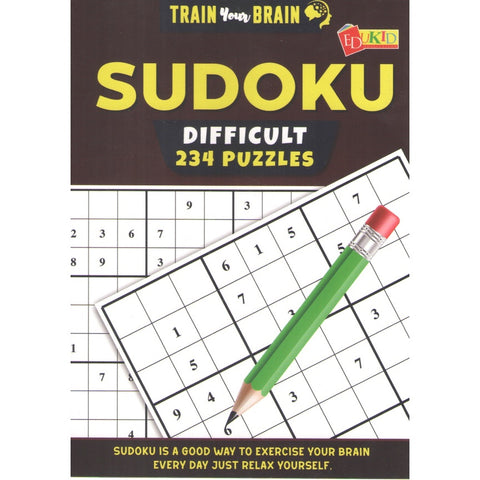 Sudoku Difficult Puzzle - MPHOnline.com