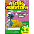 Adik Bestari Matematik Awal 4-5 Tahun (Buku 1) '24 - MPHOnline.com