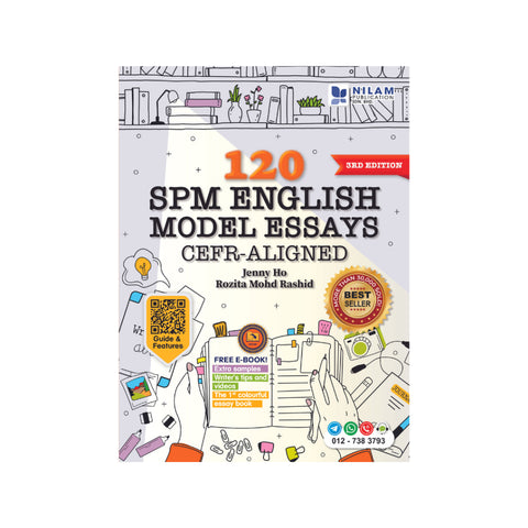 120 Spm English Model Essays Cefr-Aligned 3Rd Edition 2023 - MPHOnline.com