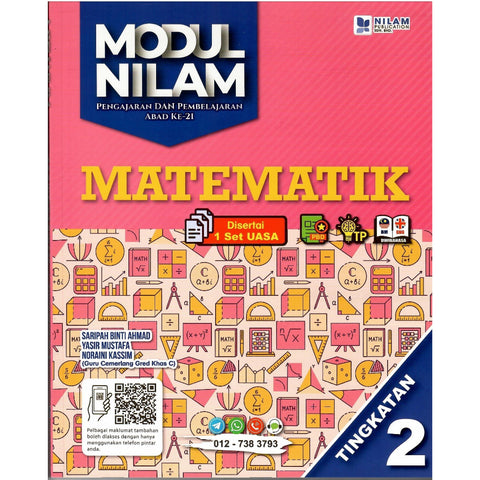 Modul Nilam P&P Abad Ke-21 Matematik Tg 2 Dwibahasa 2023 - MPHOnline.com