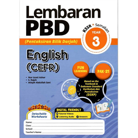 Lembaran PBD English (CERF) Year 3 '24 - MPHOnline.com